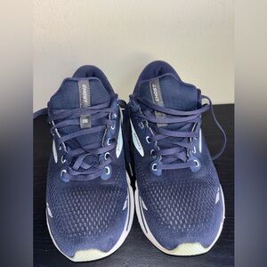 Brooks Ghost 15 Men's Blue Athletic Shoes